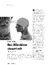Vorschauseite 1: Darm-Hirn-Achse Das Mikrobiom steuert mit