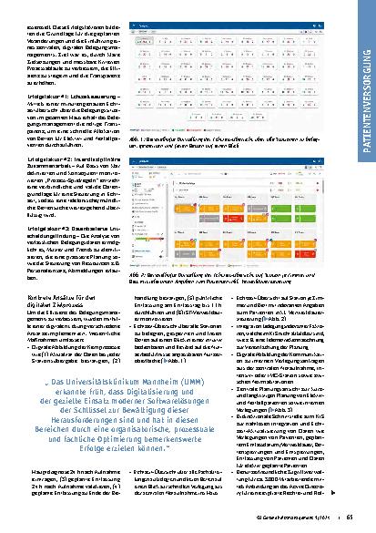 Vorschauseite 2: Smartes Belegungsund Verweildauermanagement: Wie innovative Softwarelösungen die Effizienz und Patientenversorgung verbessern