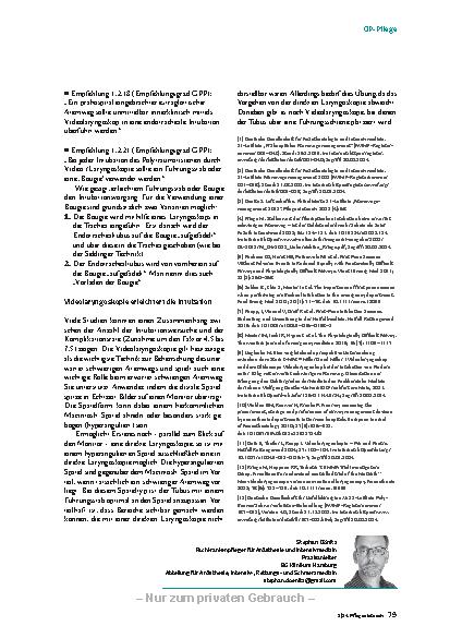Vorschauseite 6: Modernes Atemwegsmanagement