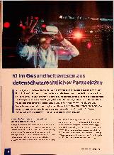 Vorschauseite 1: Kl im Gesundheitswesen aus datenschutzrechtlicher Perspektive