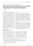 Vorschauseite 1: „Boutique“-Recommender-Systeme als aktuelles Aufgabengebiet für Digitale Bibliotheken