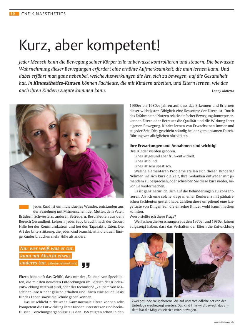 Vorschauseite 1: Kurz, aber kompetent!