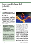 Vorschauseite 1: Recovery und Hoffnung dank Selbsthilfe. Ein neues soziales Netzwerk als Neubeginn.