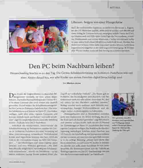 Vorschauseite 1: Den PC beim Nachbarn leihen?