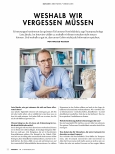 Vorschauseite 1: Weshalb wir vergessen müssen