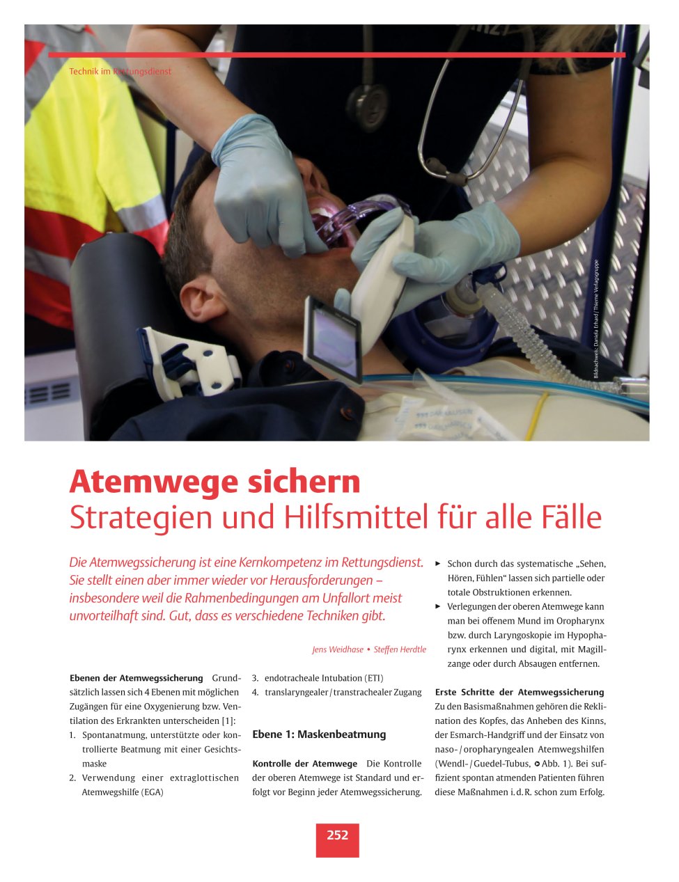 Vorschauseite 1: Atemwege sichern - Strategien und Hilfsmittel für alle Fälle