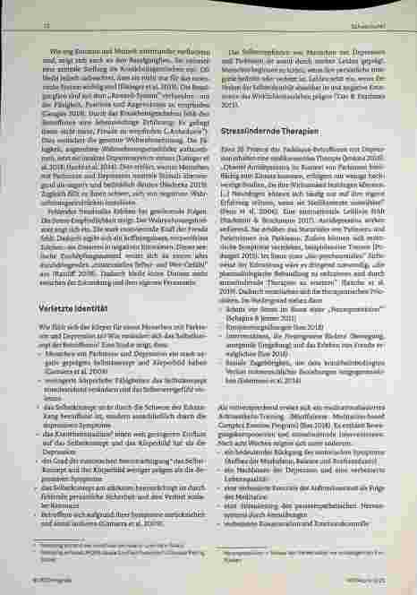 Vorschauseite 4: Der „verzweifelte“ Körper Depression: Die seelische Seite der Parkinson-Erkrankung