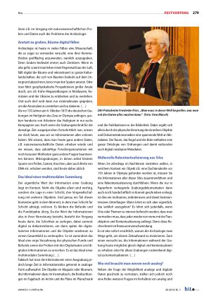 Vorschauseite 2: Archäologie als Rollenmodell: multimodal, minimalinvasiv, selektiv