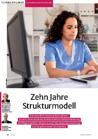 Vorschauseite 1: Zehn Jahre Strukturmodell