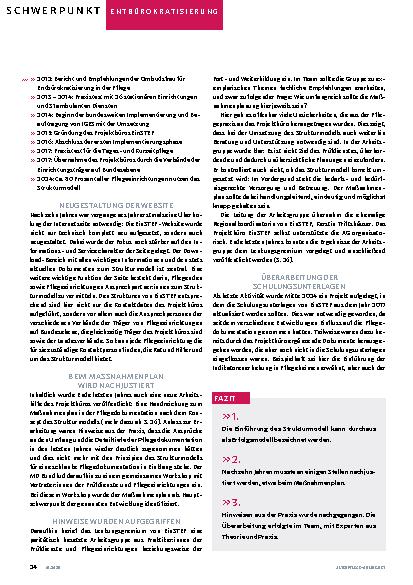 Vorschauseite 3: Zehn Jahre Strukturmodell