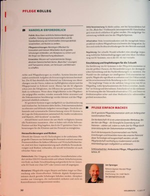 Vorschauseite 3: Revolutioniert Kl die Dokumentation?