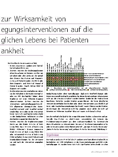 Vorschauseite 2: Eine Metaanalyse zur Wirksamkeit von körperlichen Bewegungsinterventionen auf die Aktivitäten des täglichen Lebens bei Patienten mit Alzheimer Krnkheit
