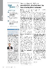 Vorschauseite 1: Nur acht Prozent sind sehr zuversichtlich, dass Reformen das Gesundheitssystem verbessern.