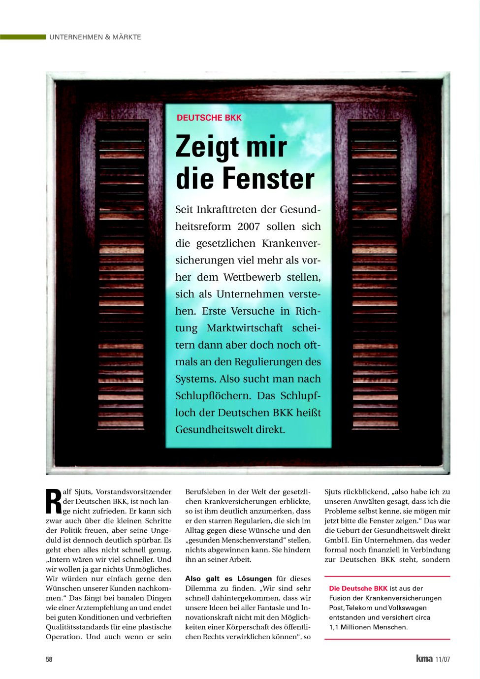 Vorschauseite 1: Zeigt mir die Fenster