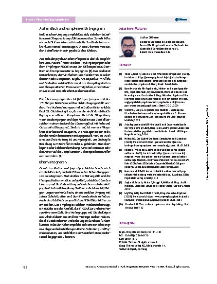 Vorschauseite 6: Psychosen im Kindesalter