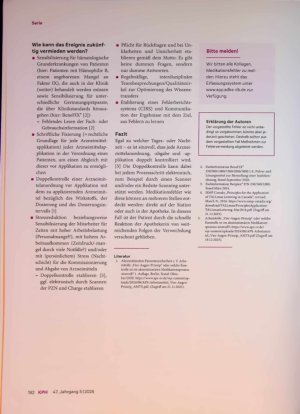 Vorschauseite 2: Ist BeneFIX® gleich Beriplex®? Verwechslung zweier Gerinnungspräparate