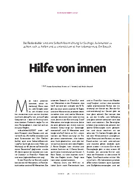 Vorschauseite 1: Hilfe von innen
