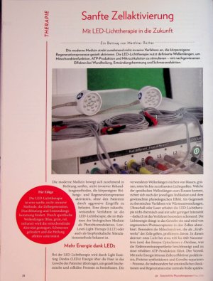 Vorschauseite 1: Sanfte Zellaktivierung Mit LED-Lichttherapie in die Zukunft