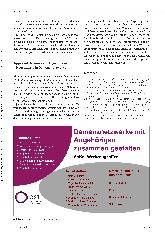 Vorschauseite 3: Angehörige als Mitgestaltende in Demenznetzwerken