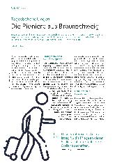 Vorschauseite 1: Tagesbehandlungen Die Pioniere aus Braunschweig