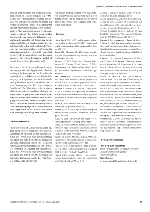 Vorschauseite 3: Soziale Milieus in der Psychiatrie. Unzulässige Vereinfachung oder notwendige Erweiterung unseres Blickwinkels?