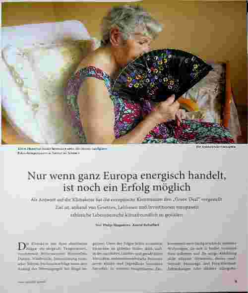 Vorschauseite 1: Nur wenn ganz Europa energisch handelt, ist noch ein Erfolg möglich.