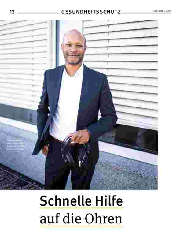 Vorschauseite 1: Schnelle Hilfe auf die Ohren.