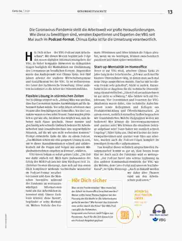 Vorschauseite 2: Schnelle Hilfe auf die Ohren.