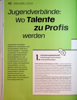 Vorschauseite 1: Jugendverbände: wo Talente zu Profis werden