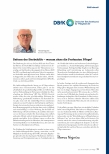 Vorschauseite 1: Reform der Sterbehilfe - warum ohne die Profession Pflege?