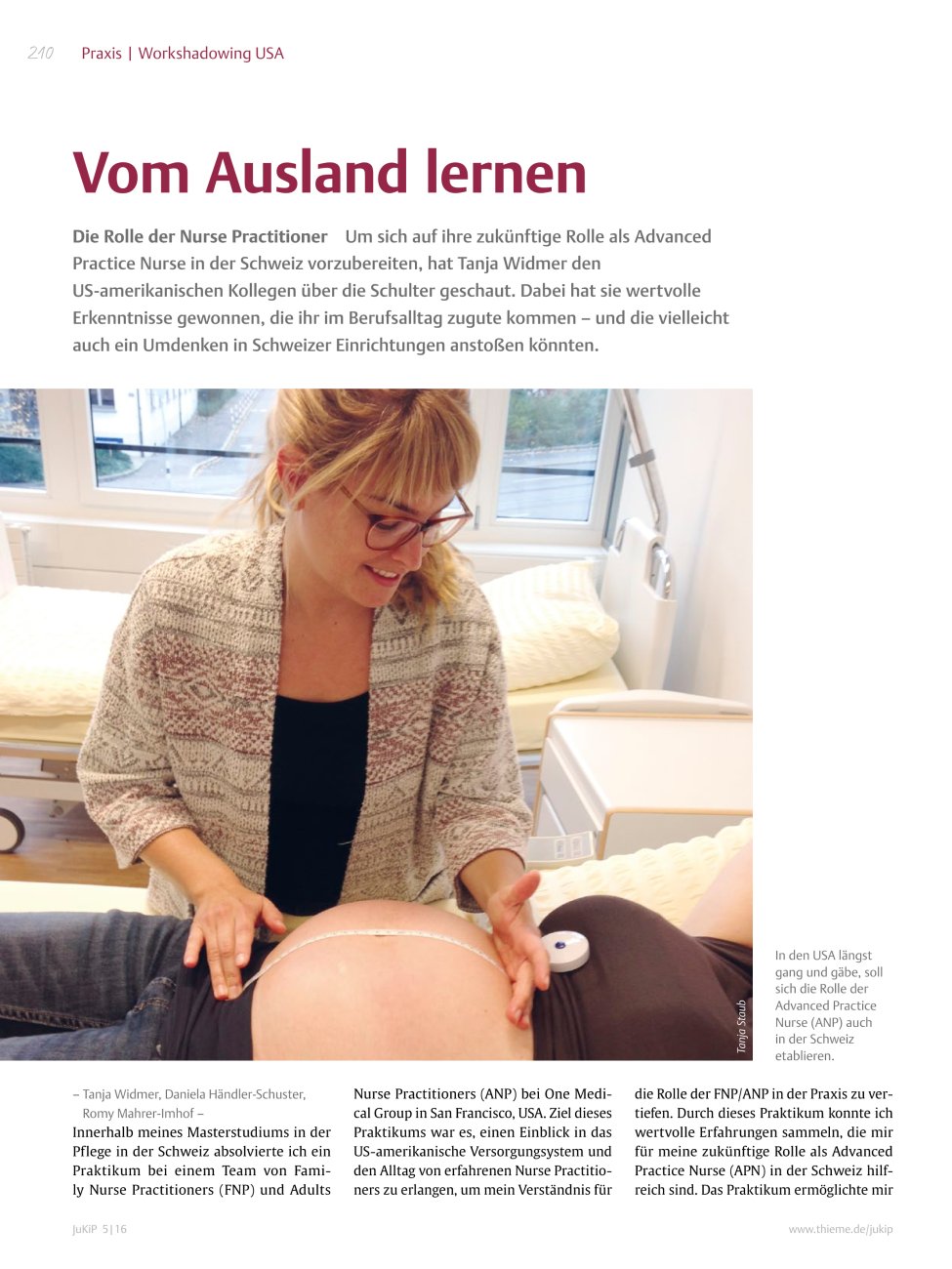 Vorschauseite 1: Vom Ausland lernen