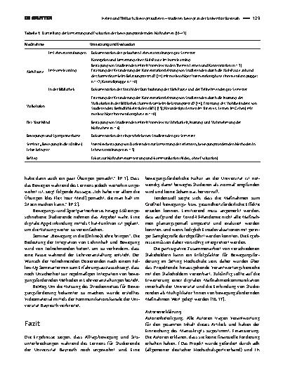 Vorschauseite 3: Bewegt studieren – studieren bewegt an der Universität Bayreuth