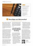 Vorschauseite 1: Steuertipps zum Jahreswechsel