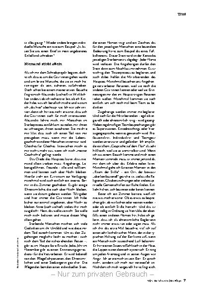 Vorschauseite 4: Es zählt das Jetzt.