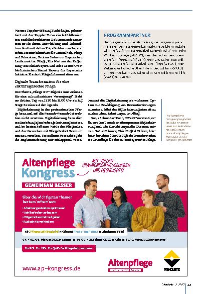 Vorschauseite 2: Vertrauen stärken – Zukunft gestalten