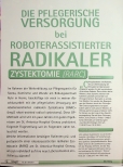 Vorschauseite 1: Die pflegerische Versorgung bei roboterassistierter radikaler Zystektomie (RAR).