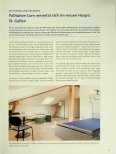 Vorschauseite 1: Palliative Care vernetzt sich im neuen Hospiz St. Gallen