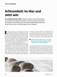 Vorschauseite 1: Achtsamkeit: Im Hier und Jetzt sein
