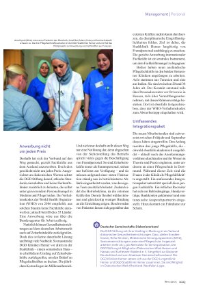 Vorschauseite 2: Integration Pflegen in neuer Heimat