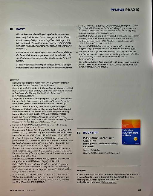 Vorschauseite 4: Plötzlich krank - Was soll ich tun?
