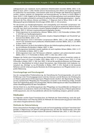 Vorschauseite 4: Was weißt du schon über Pflegedinge? Eine qualitative Studie zur Ist-Stand Analyse des Erfahrungswissens Pflegelernender im dritten Ausbildungsdrittel am Beispiel des Fixierpflast…