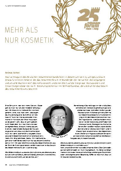 Vorschauseite 1: Mehr als nur Kosmetik