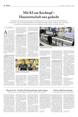 Vorschauseite 1: Mit KI am Kochtopf – Hauswirtschaft neu gedacht