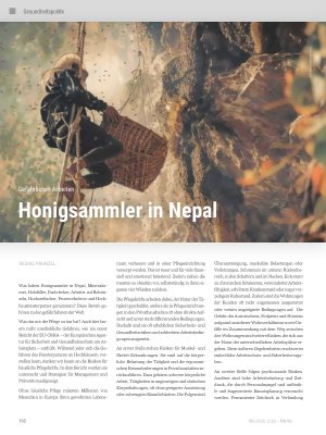 Vorschauseite 1: Honigsammler in Nepal