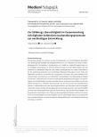 Vorschauseite 1: Zur (Bildungs-)Gerechtigkeit im Zusammenhang mit digitalen kollektiven Aushandlungsprozessen zur nachhaltigen Entwicklung.