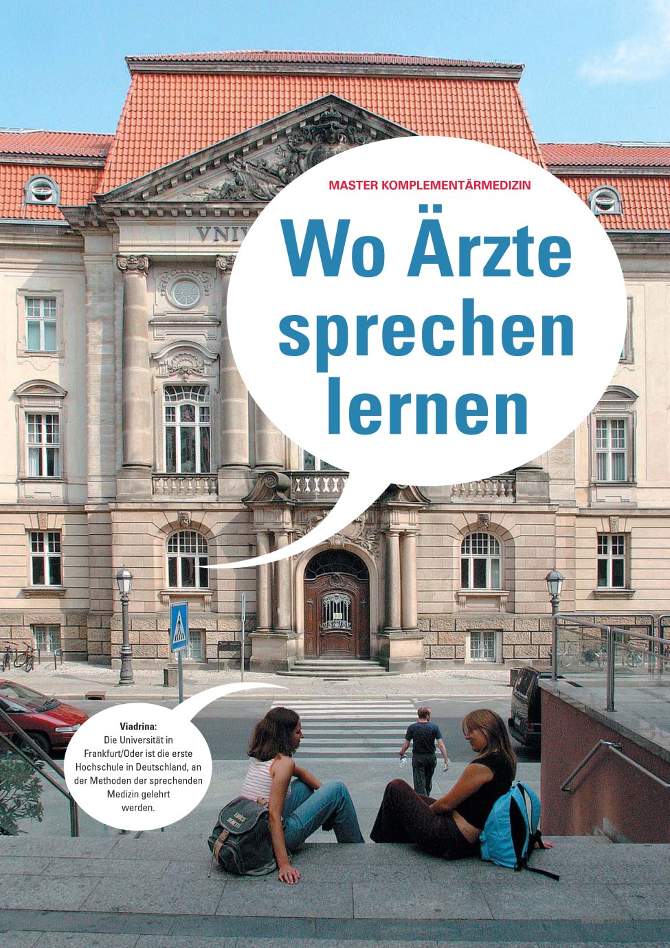Vorschauseite 1: Wo Ärzte sprechen lernen