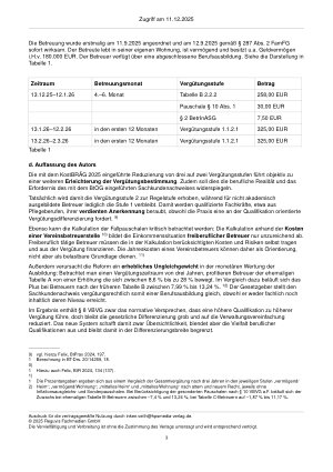 Vorschauseite 3: KostBRÄG 2025: Großer Wurf mit kurzer Reichweite – Vereinfachung als Fortschritt?