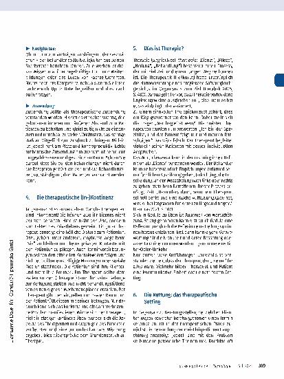 Vorschauseite 4: Die therapeutische (In-)Kontinenz: Psychologie und Pädagogik in der Therapie