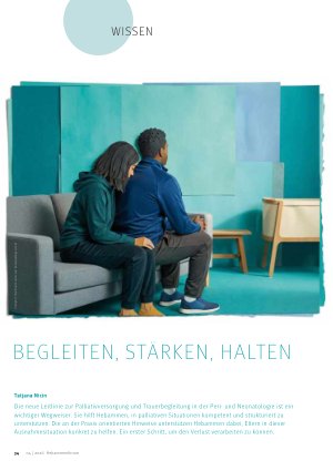 Vorschauseite 1: Begleiten, stärken, halten