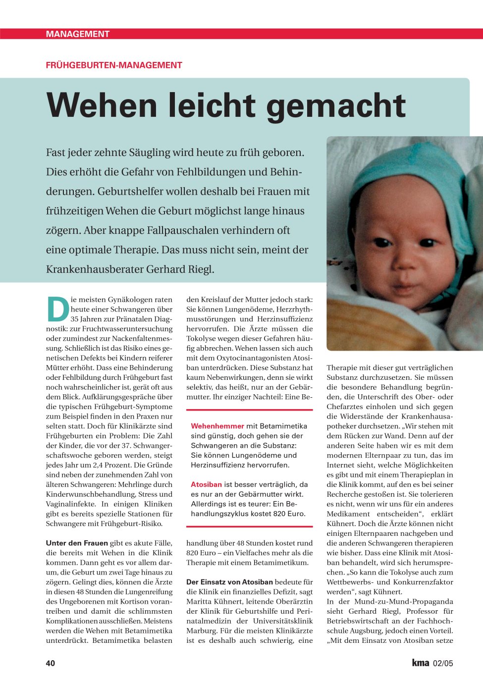 Vorschauseite 1: Wehen leicht gemacht